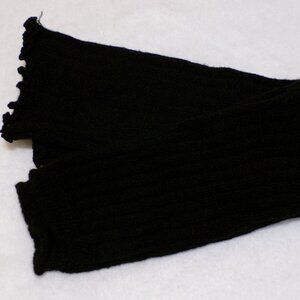 **HOST PICK** Leg Warmers Black Ribbed Knit NEW